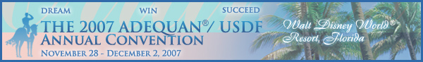 Adequan/USDF Annual Convention E-news